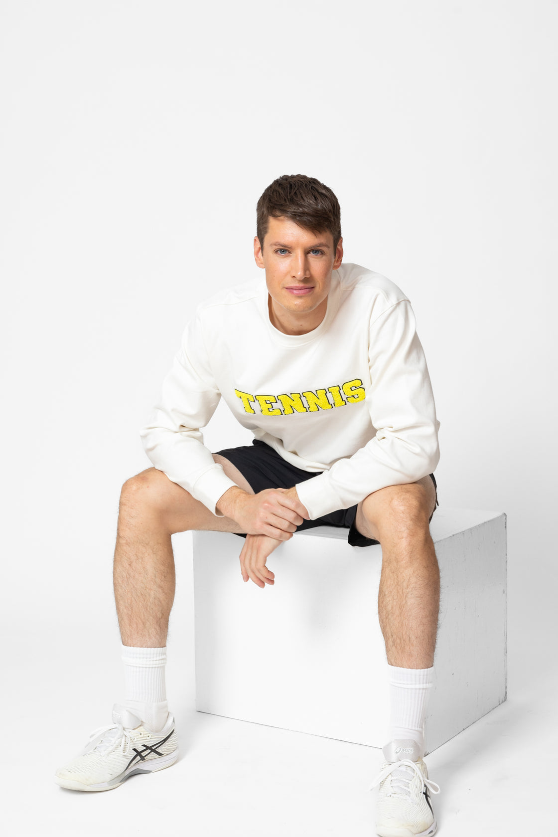 Pull ras du cou Estelle pour homme