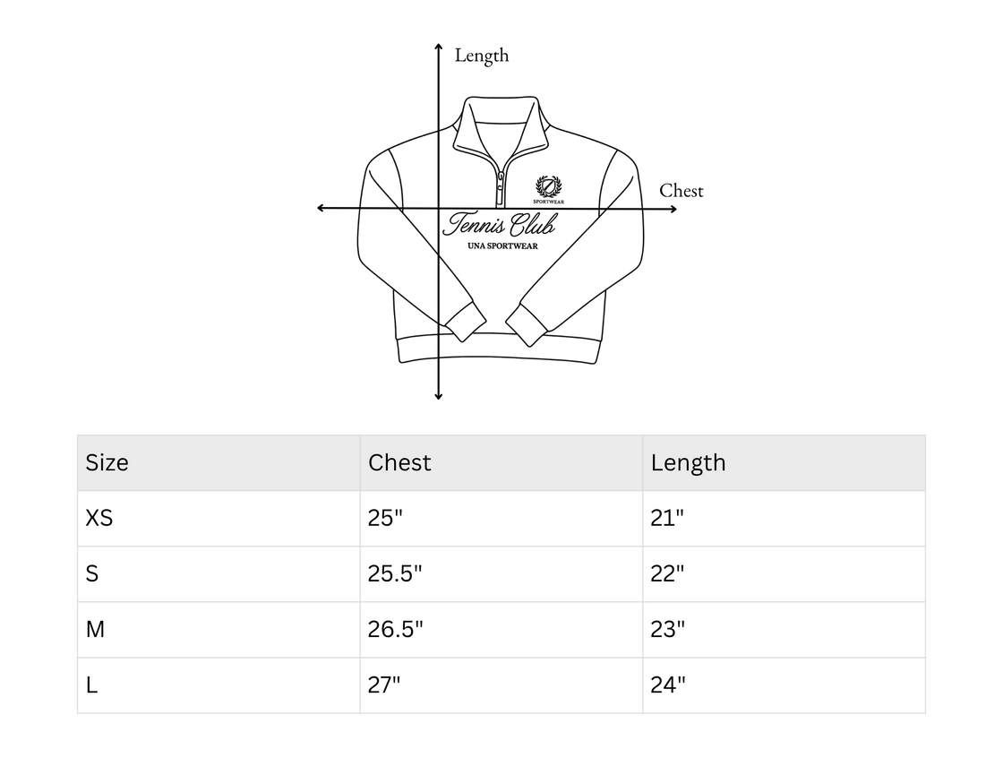 Tennis Club Half Zip