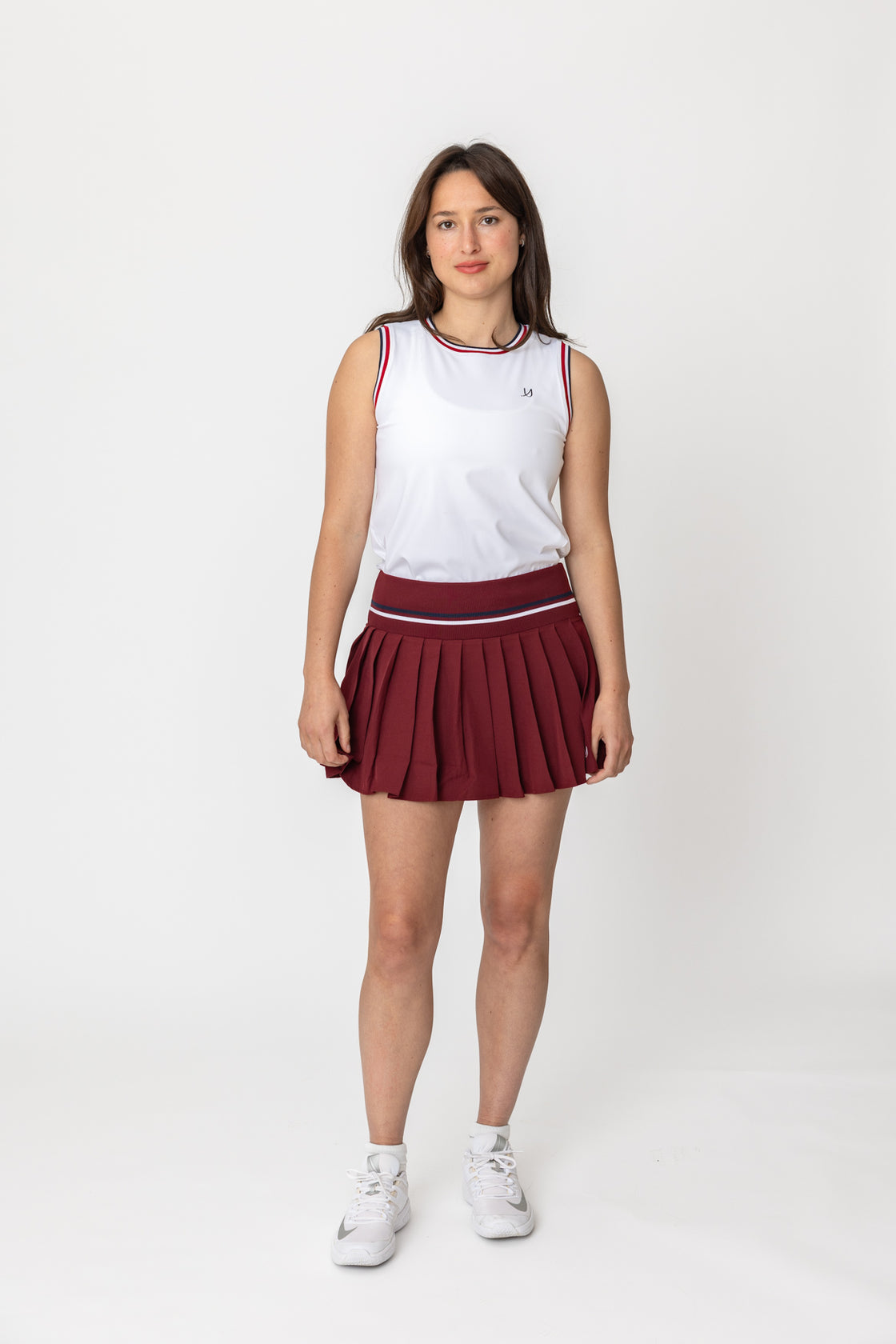 The Aryna Skirt (Burgundy)