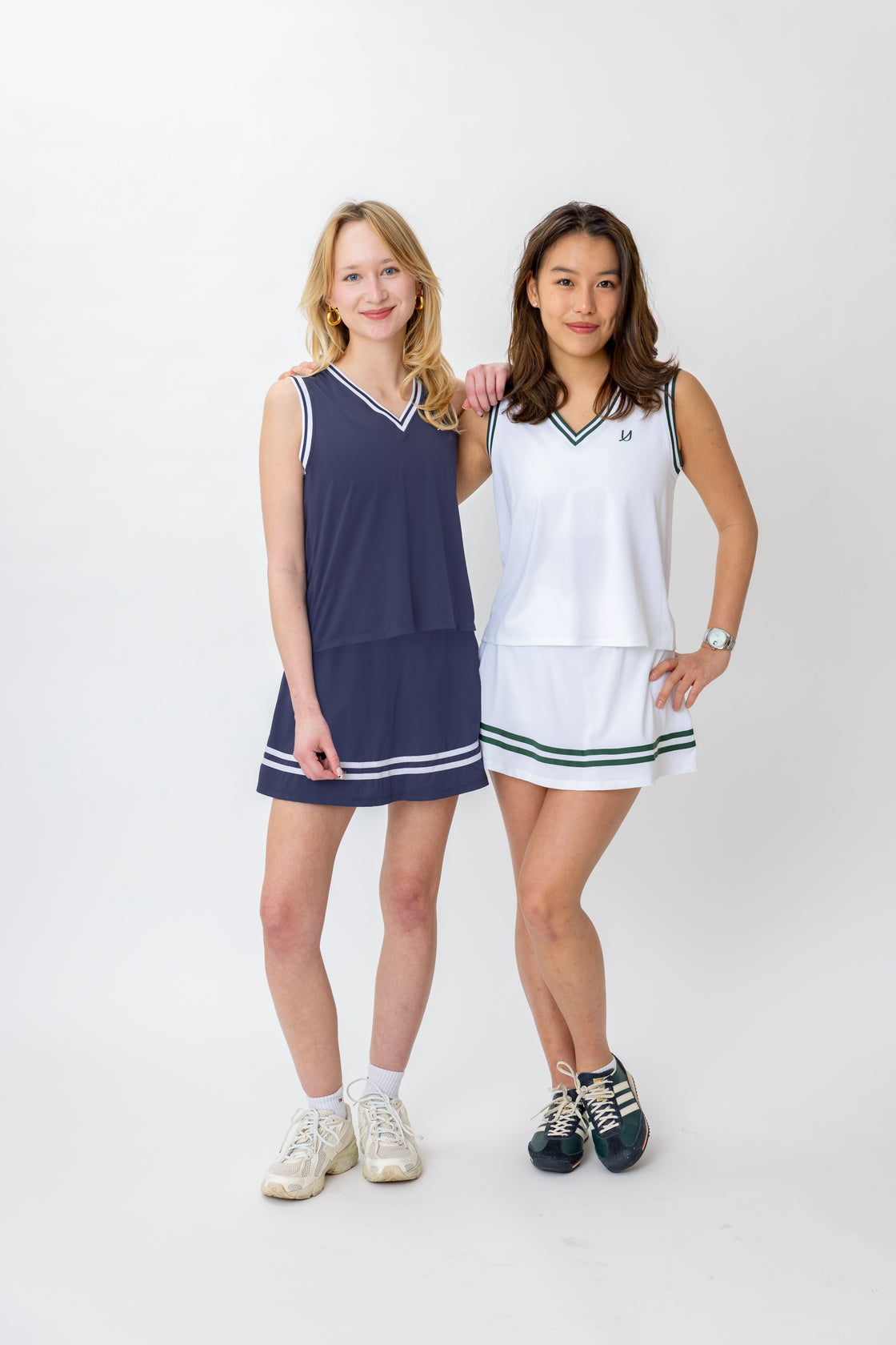 Jenny V-Neck Tank Top (Blue)