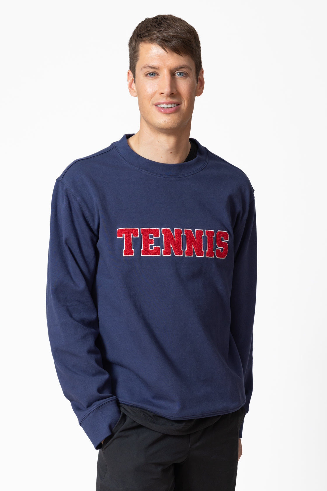 Tennis Blue Crewneck