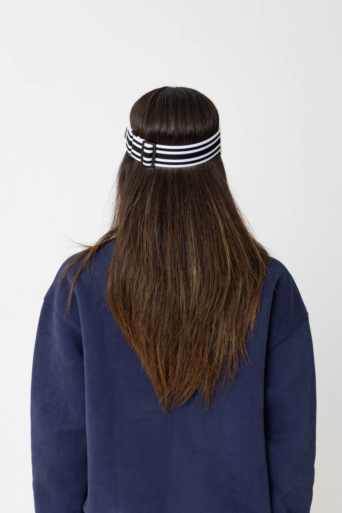 The Una White Visor