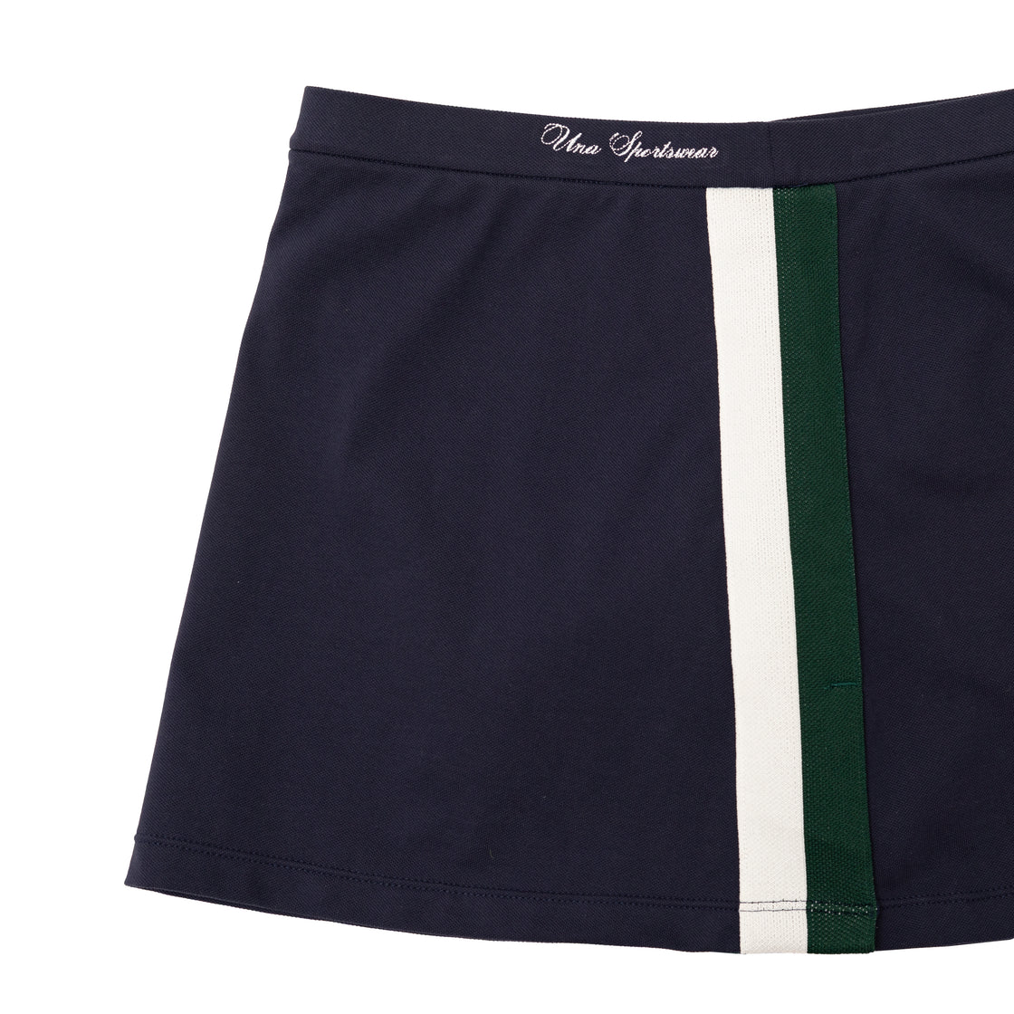 The Anna Stripes Navy Skirt