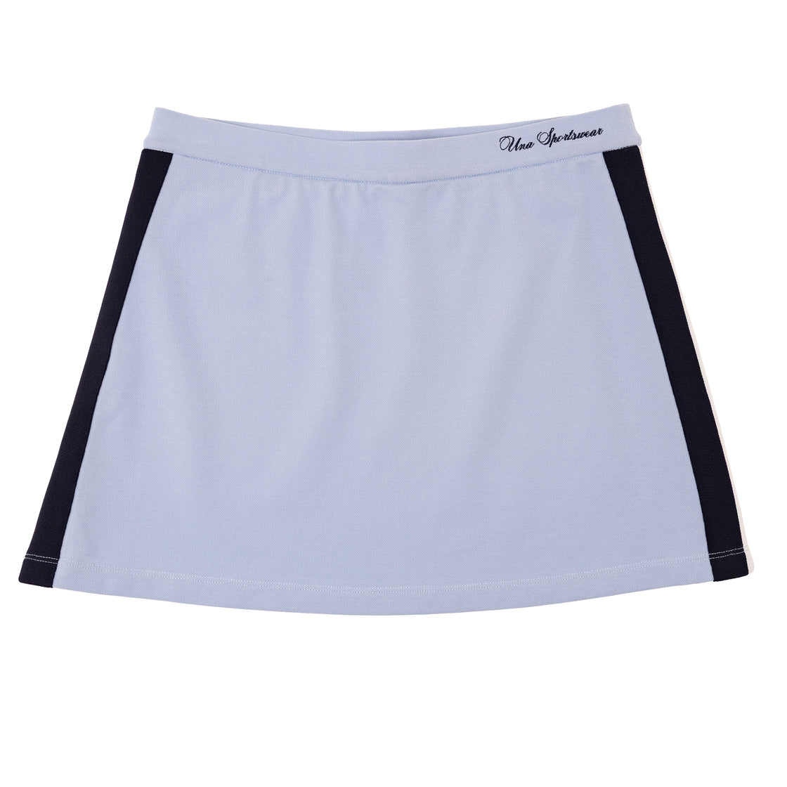 The Anna Stripes Light Blue Skirt