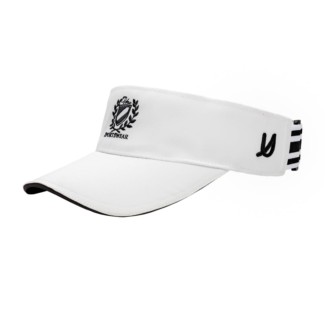 The Una White Visor