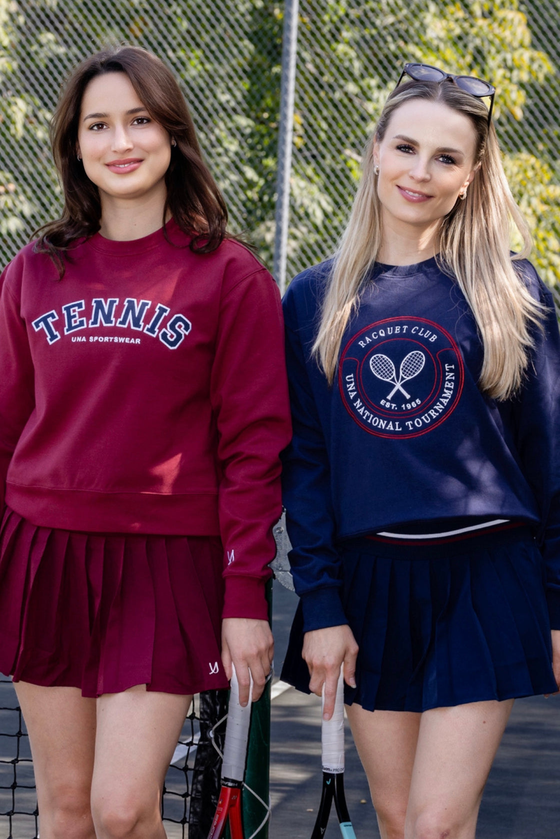 The Burgundy crewneck